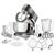 Кухонный комбайн Sencor STM 6378BK Кухонный комбайн Sencor STM 6378BK