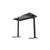 Компьютерный стол Barsky StandUp black glass 1200*600 (BST-11), изображение 3 Компьютерный стол Barsky StandUp black glass 1200*600 (BST-11), изображение 3
