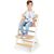Стульчик для кормления Kinderkraft Enock White Wood с подушкой (5902533917242), изображение 7