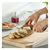 Кухонный нож Tefal ColorFood зубчастий 10 см Чорний (K2731304), изображение 2 Кухонный нож Tefal ColorFood зубчастий 10 см Чорний (K2731304), изображение 2