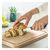 Кухонный нож Tefal ColorFood зубчастий 10 см Чорний (K2731304), изображение 7 Кухонный нож Tefal ColorFood зубчастий 10 см Чорний (K2731304), изображение 7