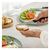 Кухонный нож Tefal ColorFood зубчастий 10 см Чорний (K2731304), изображение 9 Кухонный нож Tefal ColorFood зубчастий 10 см Чорний (K2731304), изображение 9