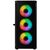 Корпус Logic concept PORTOS MESH+GLASS ARGB fans 4x120mm BLACK (AT-PORTOS-10-0000000-0002), зображення 3 Корпус Logic concept PORTOS MESH+GLASS ARGB fans 4x120mm BLACK (AT-PORTOS-10-0000000-0002), зображення 3