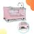 Кроватка Kinderkraft манеж с пеленатором Leody Pink (5902533917945), изображение 10 Кроватка Kinderkraft манеж с пеленатором Leody Pink (5902533917945), изображение 10