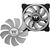 Кулер до корпусу ThermalTake SWAFAN 12 RGB Radiator Fan TT Premium Edition 3 Pack/Fan/12025 (CL-F137-PL12SW-A), зображення 8