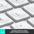 Клавиатура Logitech MX Keys Mini Wireless Illuminated UA Pale Grey (920-010499), изображение 2 Клавиатура Logitech MX Keys Mini Wireless Illuminated UA Pale Grey (920-010499), изображение 2