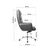 Офисное кресло GT Racer B-8995 Gray, изображение 12 Офисное кресло GT Racer B-8995 Gray, изображение 12
