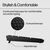 Клавиатура HP 450 Programmable Wireless UA Black (4R184AA), изображение 8 Клавиатура HP 450 Programmable Wireless UA Black (4R184AA), изображение 8