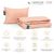 Одеяло MirSon Набор хлопковый Всесезонный №1747 Eco Light Coral Одеяло 200x220 + подушка 50x70 средняя (2200003710762), изображение 2