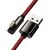 Дата кабель USB 2.0 AM to Lightning 2.0m CACS 2.4A 90 Legend Series Elbow Red Baseus (CACS000109), изображение 2 Дата кабель USB 2.0 AM to Lightning 2.0m CACS 2.4A 90 Legend Series Elbow Red Baseus (CACS000109), изображение 2