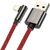Дата кабель USB 2.0 AM to Lightning 1.0m CACS 2.4A 90 Legend Series Elbow Red Baseus (CACS000009), изображение 3 Дата кабель USB 2.0 AM to Lightning 1.0m CACS 2.4A 90 Legend Series Elbow Red Baseus (CACS000009), изображение 3