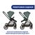 Коляска Chicco 2 в 1 Mysa Зеленая (2900990849444) (87026.30.01), изображение 11
