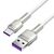 Дата кабель USB 3.1 AM to Type-C 2.0m CAKF 6.0A 66W Cafule Series Metal Data Cable White Baseus (CAKF000202), изображение 10 Дата кабель USB 3.1 AM to Type-C 2.0m CAKF 6.0A 66W Cafule Series Metal Data Cable White Baseus (CAKF000202), изображение 10