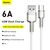 Дата кабель USB 3.1 AM to Type-C 2.0m CAKF 6.0A 66W Cafule Series Metal Data Cable White Baseus (CAKF000202), изображение 3 Дата кабель USB 3.1 AM to Type-C 2.0m CAKF 6.0A 66W Cafule Series Metal Data Cable White Baseus (CAKF000202), изображение 3