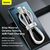 Дата кабель USB 3.1 AM to Type-C 2.0m CAKF 6.0A 66W Cafule Series Metal Data Cable White Baseus (CAKF000202), изображение 5 Дата кабель USB 3.1 AM to Type-C 2.0m CAKF 6.0A 66W Cafule Series Metal Data Cable White Baseus (CAKF000202), изображение 5