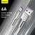 Дата кабель USB 3.1 AM to Type-C 2.0m CAKF 6.0A 66W Cafule Series Metal Data Cable White Baseus (CAKF000202), изображение 6 Дата кабель USB 3.1 AM to Type-C 2.0m CAKF 6.0A 66W Cafule Series Metal Data Cable White Baseus (CAKF000202), изображение 6