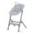 Стульчик для кормления Kinderkraft с шезлонгом Igee Calmee Cloudy Grey (5902533919109), изображение 3 Стульчик для кормления Kinderkraft с шезлонгом Igee Calmee Cloudy Grey (5902533919109), изображение 3