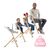 Стульчик для кормления Kinderkraft с шезлонгом Igee Calmee Cloudy Grey (5902533919109), изображение 9 Стульчик для кормления Kinderkraft с шезлонгом Igee Calmee Cloudy Grey (5902533919109), изображение 9