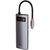 Концентратор Baseus USB3.1 Type-C to USB Type C PD 100W/HDMI 4K 60 Hz/3*USB 3.2 Gen1/ 5in1 (CAHUB-CX0G), изображение 6 Концентратор Baseus USB3.1 Type-C to USB Type C PD 100W/HDMI 4K 60 Hz/3*USB 3.2 Gen1/ 5in1 (CAHUB-CX0G), изображение 6