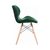 Кухонный стул GT Racer X-D27 Velvet Dark Green, изображение 3 Кухонный стул GT Racer X-D27 Velvet Dark Green, изображение 3