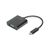 Перехідник USB-C to VGA Full HD Digitus (DA-70853) Перехідник USB-C to VGA Full HD Digitus (DA-70853)
