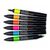 Маркер Winsor&Newton набір двосторонніх маркерів Неон, 6 шт (884955070611), зображення 2 Маркер Winsor&Newton набір двосторонніх маркерів Неон, 6 шт (884955070611), зображення 2