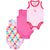 Боди Luvable Friends 3 шт без рукавов с рсунком для девочек (37310.9-12 F) Боди Luvable Friends 3 шт без рукавов с рсунком для девочек (37310.9-12 F)