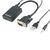 Переходник VGA to HDMI Cablexpert (A-VGA-HDMI-01), изображение 3 Переходник VGA to HDMI Cablexpert (A-VGA-HDMI-01), изображение 3