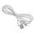 Дата кабель USB 2.0 AM to Lightning 1m nylon silver Vinga (VCPDCLNB1S), зображення 3 Дата кабель USB 2.0 AM to Lightning 1m nylon silver Vinga (VCPDCLNB1S), зображення 3