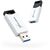 USB флеш накопитель eXceleram 64GB H2 Series White/Black USB 3.1 Gen 1 (EXU3H2W64) USB флеш накопитель eXceleram 64GB H2 Series White/Black USB 3.1 Gen 1 (EXU3H2W64)
