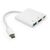 Концентратор Vinga Type-C to HDMI+USB3.0+Type-C PD (VCPATC2HDMIUSBPDWH) Концентратор Vinga Type-C to HDMI+USB3.0+Type-C PD (VCPATC2HDMIUSBPDWH)