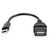 Дата кабель OTG USB 2.0 AF to Type-C Vinga (VCPDCOTGTCBK), изображение 2 Дата кабель OTG USB 2.0 AF to Type-C Vinga (VCPDCOTGTCBK), изображение 2