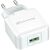 Зарядное устройство Grand-X USB 5V 2,1A White + cable USB -> micro USB, Cu (CH-03UMW), изображение 3 Зарядное устройство Grand-X USB 5V 2,1A White + cable USB -> micro USB, Cu (CH-03UMW), изображение 3
