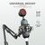 Мікрофон Trust GXT 244 Buzz USB Streaming Microphone Black (23466), зображення 5 Мікрофон Trust GXT 244 Buzz USB Streaming Microphone Black (23466), зображення 5
