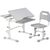 Парта зі стільцем Cubby Botero Grey (221960), зображення 2 Парта зі стільцем Cubby Botero Grey (221960), зображення 2