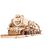 Конструктор Ugears Локомотив с тендером V-Экспресс (70058), изображение 5 Конструктор Ugears Локомотив с тендером V-Экспресс (70058), изображение 5