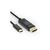 Кабель мультимедийный USB-C to DisplayPort 1.8m 4K 60Hz Choetech (XCP-1801BK), изображение 3 Кабель мультимедийный USB-C to DisplayPort 1.8m 4K 60Hz Choetech (XCP-1801BK), изображение 3