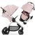 Коляска Hauck Uptown Melange Rose (14826-6) Коляска Hauck Uptown Melange Rose (14826-6)