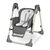 Стульчик для кормления Lionelo 2 в 1 Laurice Grey Stone с функцией качели (LO-LAURICE GREY STONE), изображение 7 Стульчик для кормления Lionelo 2 в 1 Laurice Grey Stone с функцией качели (LO-LAURICE GREY STONE), изображение 7