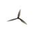 Пропеллер для дрона Foxeer Dalprop New Cyclone T7057_2xCW2xCCW Crystal Black 4шт (MR1716), изображение 2 Пропеллер для дрона Foxeer Dalprop New Cyclone T7057_2xCW2xCCW Crystal Black 4шт (MR1716), изображение 2