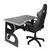 Комплект геймерской мебели Barsky Black/White (HG-06/SD-09), изображение 3 Комплект геймерской мебели Barsky Black/White (HG-06/SD-09), изображение 3
