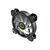 Кулер для корпуса Gamemax FN-12Rainbow-D, изображение 6 Кулер для корпуса Gamemax FN-12Rainbow-D, изображение 6