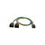 Кабель Cooling Baby 4-pin PWM to 2 x 4-pin PWM Power Y Splitter (CBFA04 - 35) Кабель Cooling Baby 4-pin PWM to 2 x 4-pin PWM Power Y Splitter (CBFA04 - 35)
