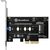 Плата расширения Silver Stone PCIe x4 до SSD m.2 NVMe 2230, 2242, 2260, 2280 (SST-ECM21-E) Плата расширения Silver Stone PCIe x4 до SSD m.2 NVMe 2230, 2242, 2260, 2280 (SST-ECM21-E)