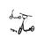 Самокат iTrike SR 2-046-B black, изображение 2 Самокат iTrike SR 2-046-B black, изображение 2