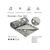 Одеяло Руно Шерстяное Grey Star облегченное 200х220 см (322.02ШКУ_Grey star), изображение 3 Одеяло Руно Шерстяное Grey Star облегченное 200х220 см (322.02ШКУ_Grey star), изображение 3