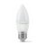 Лампочка TITANUM C37 6W E27 3000K (TLС3706273), изображение 2 Лампочка TITANUM C37 6W E27 3000K (TLС3706273), изображение 2