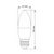 Лампочка TITANUM C37 6W E27 3000K (TLС3706273), изображение 3 Лампочка TITANUM C37 6W E27 3000K (TLС3706273), изображение 3