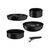 Набор посуды Tefal Ingenio Black Stone змінна ручка 7 предметів (L3998702), изображение 2 Набор посуды Tefal Ingenio Black Stone змінна ручка 7 предметів (L3998702), изображение 2