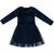 Платье Breeze велюровое с фатиновой юбкой (16968-128G-blue), изображение 2 Платье Breeze велюровое с фатиновой юбкой (16968-128G-blue), изображение 2